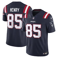 Men's Nike Hunter Henry Navy New England Patriots Vapor F.U.S.E. Stitched Limited Jersey
