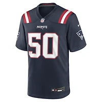 Men's Nike Mike Vrabel Navy New England Patriots Game Retired Player Jersey