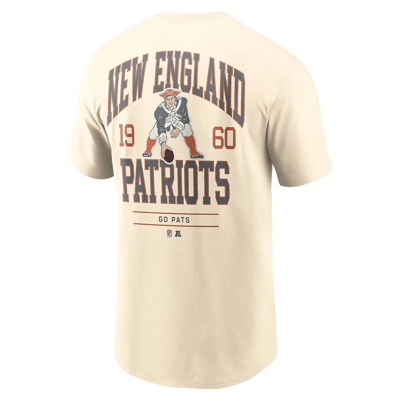 Men's Nike Natural New England Patriots Freestyle Essential T-Shirt