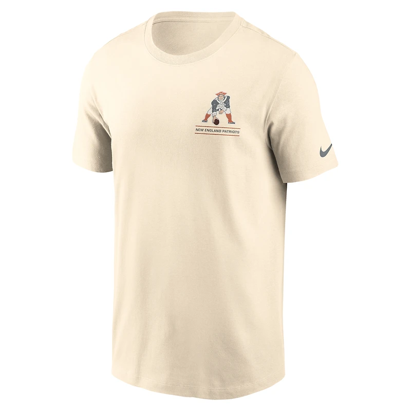 T-shirt Nike Freestyle Essential naturel pour homme, New England Patriots