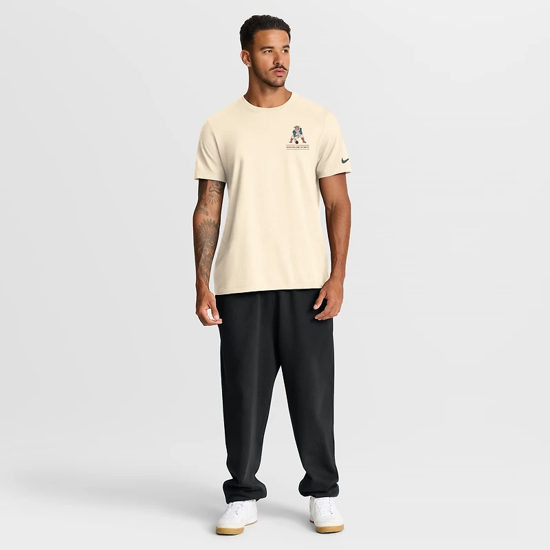 Men's Nike Natural New England Patriots Freestyle Essential T-Shirt