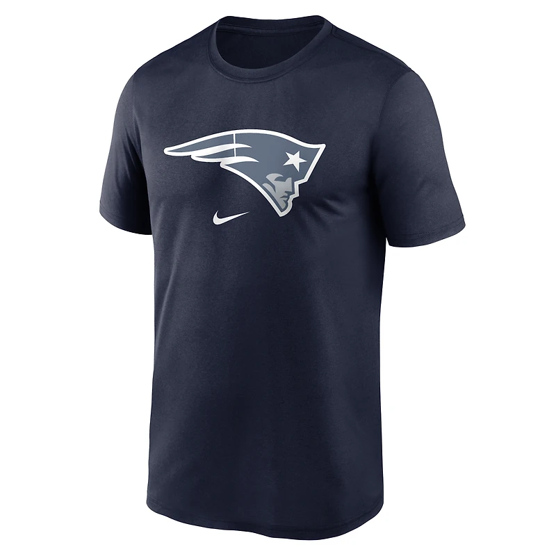 T-shirt Nike Legend Dri-FIT pour homme, collection New England Patriots 2025 Rivalries, bleu marine.