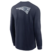 Men's Nike  Navy New England Patriots 2025 Rivalries Collection Long Sleeve T-Shirt