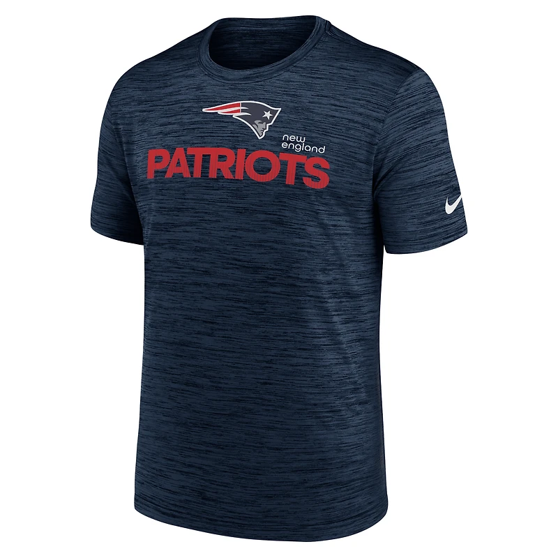 Men's Nike Navy New England Patriots Blitz Velocity Modern Dri-FIT T-Shirt