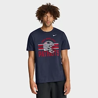 Men's Nike Navy New England Patriots Essential Logo T-Shirt
