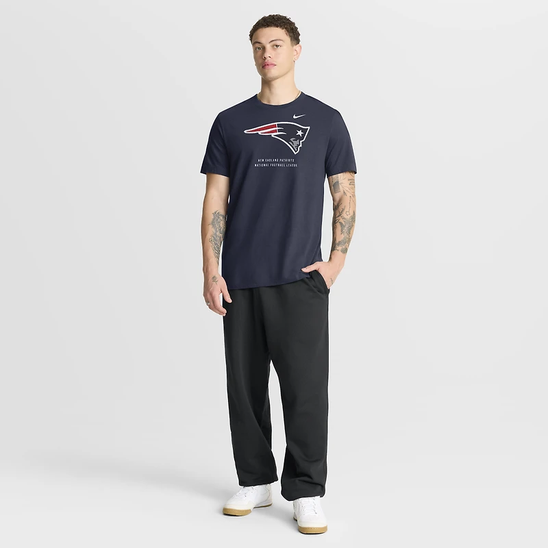 Men's Nike  Navy New England Patriots Essential T-Shirt