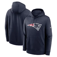 Sweat à capuche Nike bleu marine avec logo du club New England Patriots Primetime pour homme