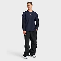 T-shirt Nike Therma-FIT à manches longues bleu marine New England Patriots pour homme
