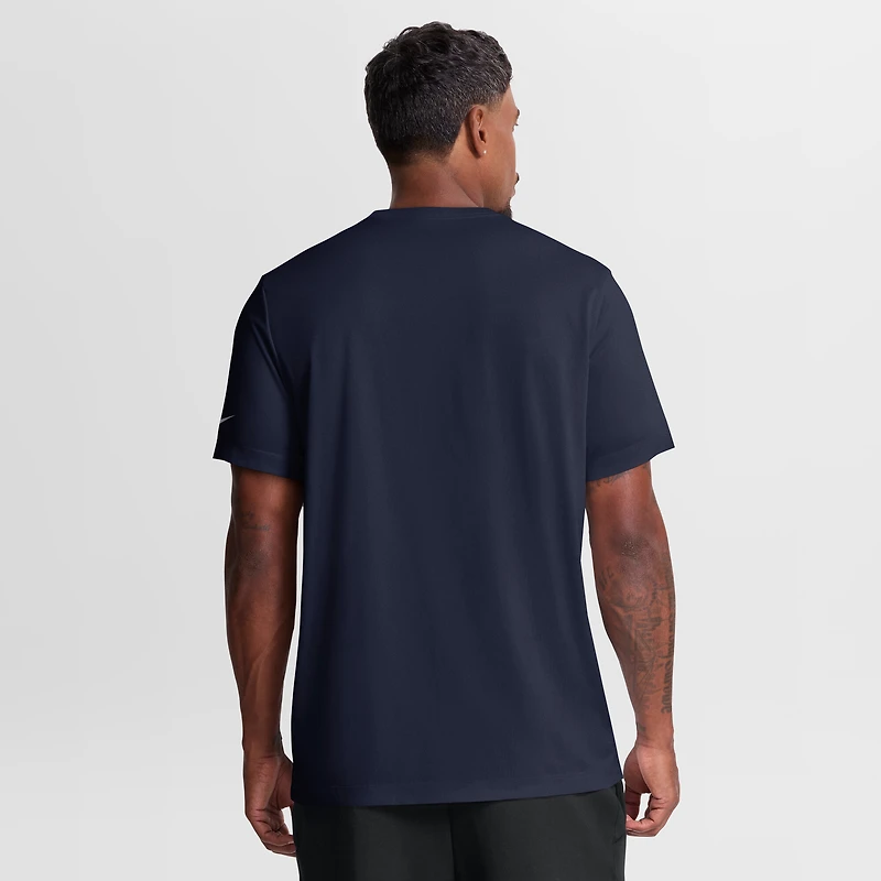 Men's Nike Navy New England Patriots Sideline Lead The Charge Legend Dri-FIT T-Shirt