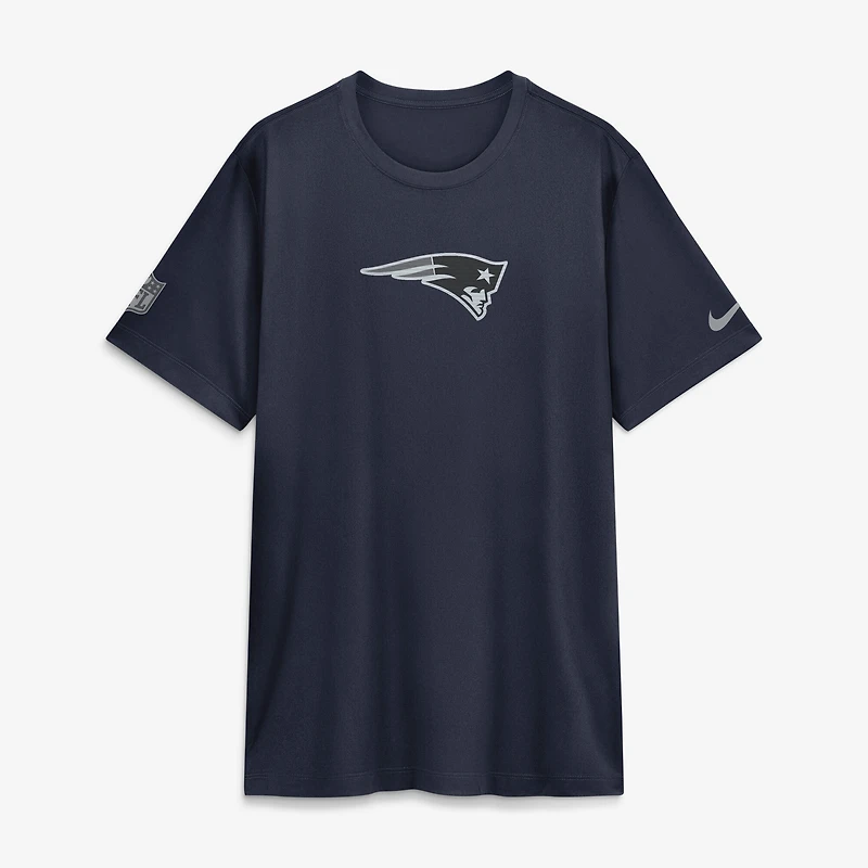 Men's Nike Navy New England Patriots Sideline Lead The Charge Legend Dri-FIT T-Shirt