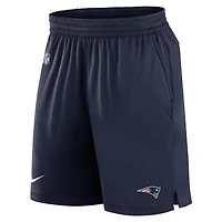 Men's Nike Navy New England Patriots Sideline Performance Shorts