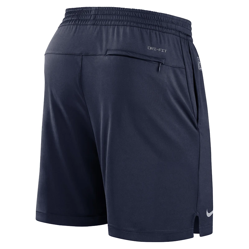 Men's Nike Navy New England Patriots Sideline Performance Shorts