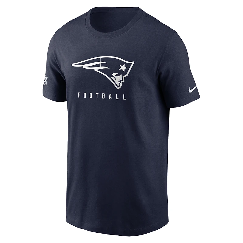 Men's Nike Navy New England Patriots Sideline Performance - T-Shirt