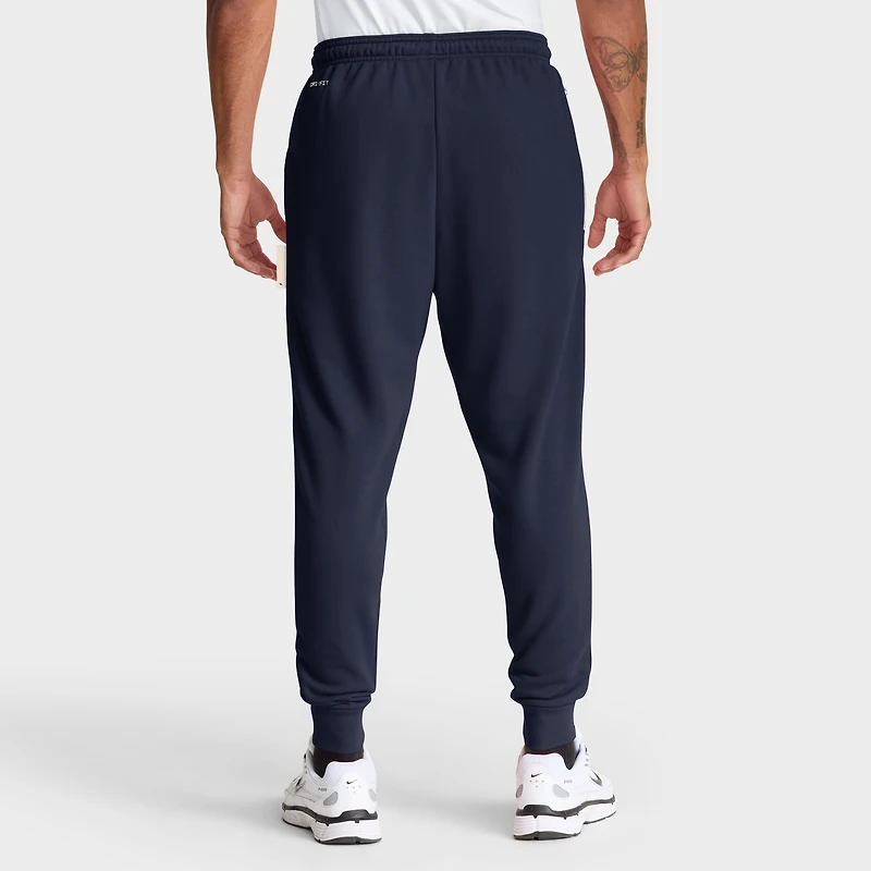Pantalon fuselé Nike bleu marine New England Patriots Sideline Standard Issue Ground Game Dri-FIT pour homme