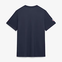 T-shirt d'entraîneur Nike bleu marine New England Patriots Sideline UV Dri-FIT pour homme