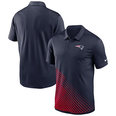 Polo Nike Vapor bleu marine pour homme, New England Patriots