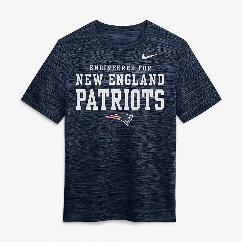 Men's Nike Red New England Patriots Velocity Dri-FIT T-Shirt