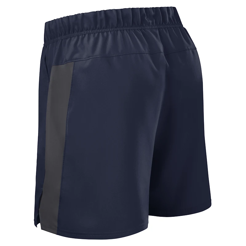 Short Nike bleu marine New England Patriots Woven Victory Dri-FIT pour homme