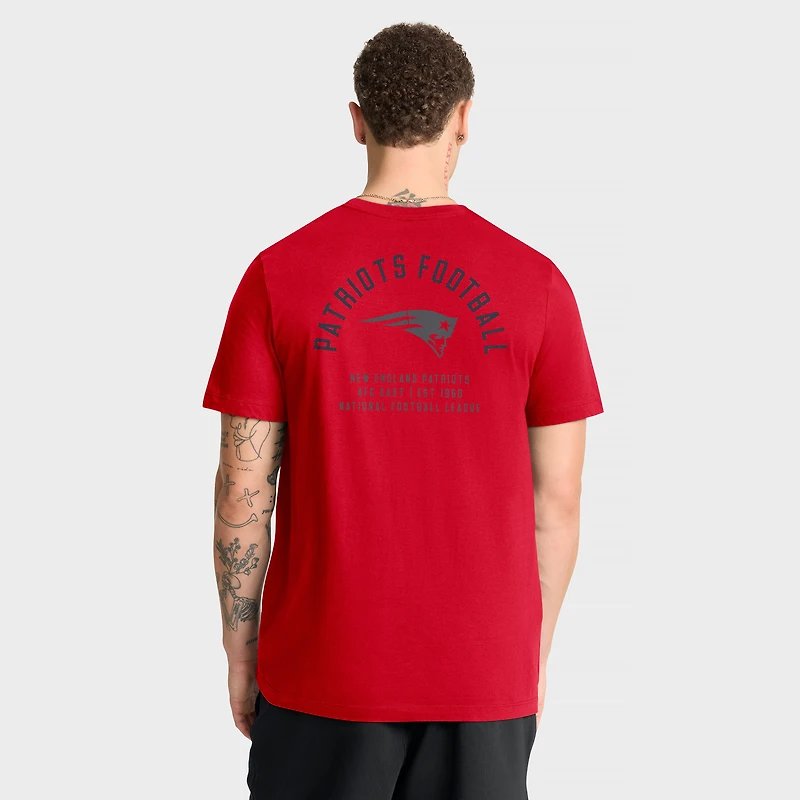 Men's Nike  Red New England Patriots Essential T-Shirt