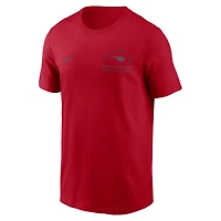 Men's Nike  Red New England Patriots Essential T-Shirt