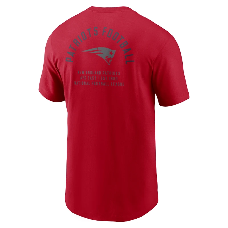 Men's Nike  Red New England Patriots Essential T-Shirt