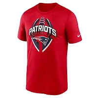 Men's Nike Red New England Patriots Legend Icon Performance T-Shirt