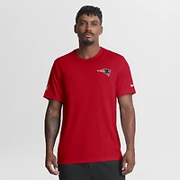 Men's Nike Red New England Patriots Sideline Legend Small Logo Dri-FIT T-Shirt