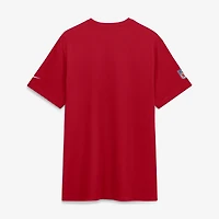 Men's Nike Red New England Patriots Sideline Legend Small Logo Dri-FIT T-Shirt