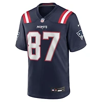 Men's Nike Rob Gronkowski  Navy New England Patriots Team Retired Player Game Jersey