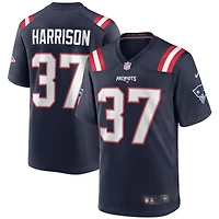 Maillot de joueur retraité Nike Rodney Harrison pour hommes, bleu marine, New England Patriots Game