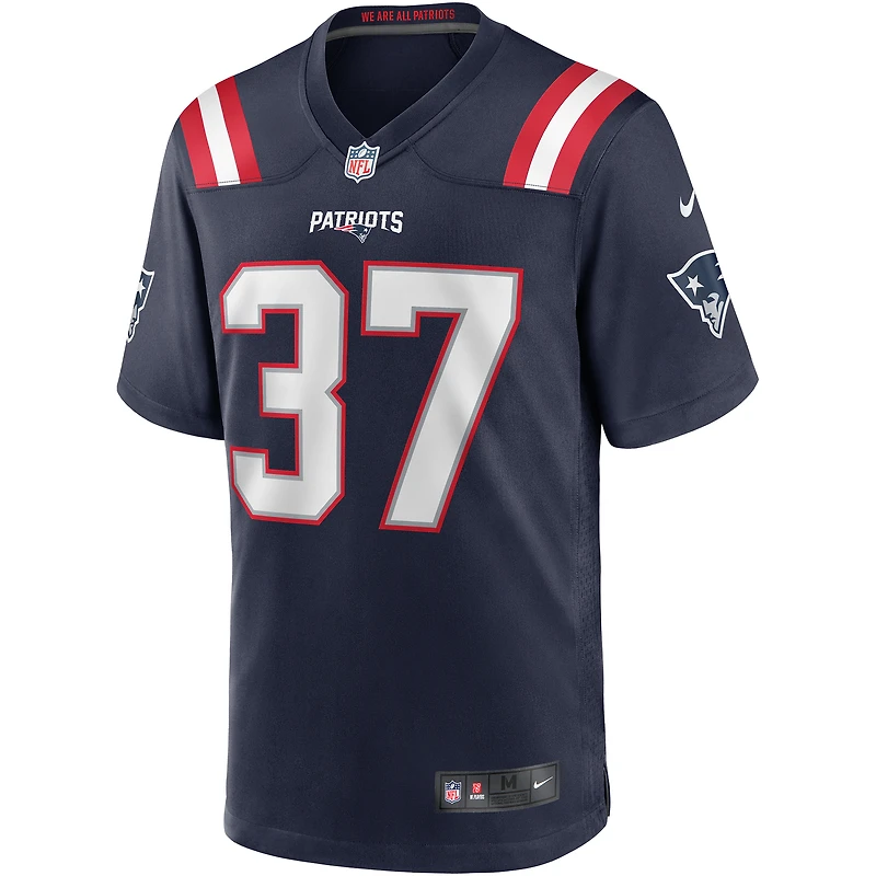 Men's Nike Rodney Harrison Navy New England Patriots Game Retired Player Jersey