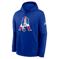 Sweat à capuche Nike Royal New England Patriots Club Fleece pour homme