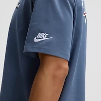 Men's Nike  Storm Blue New England Patriots 2025 Rivalries Collection Essential Max90 T-Shirt