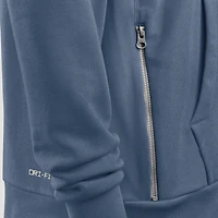 Men's Nike Storm Blue New England Patriots 2025 Rivalries Collection Standard Issue Sideline Dri-FIT Hoodie