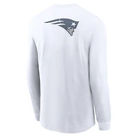 Men's Nike  White New England Patriots 2025 Rivalries Collection Long Sleeve T-Shirt
