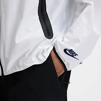 Veste zippée Nike blanche pour homme, collection New England Patriots 2025 Rivalries.