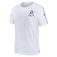 Men's Nike White New England Patriots Sideline Alternate Logo Coach Performance Top