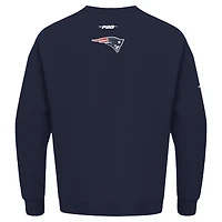 Sweat-shirt à enfiler épaules tombantes Pro Standard Navy New England Patriots pour homme