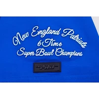 Men's Pro Standard Royal New England Patriots Hybrid T-Shirt