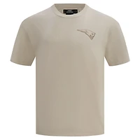 Men's Pro Standard Tan New England Patriots Drop Shoulder T-Shirt