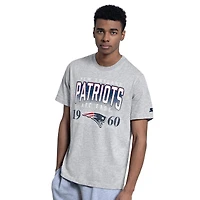 Men's Starter  Navy/Gray New England Patriots Two-Pack Logo T-Shirt Set