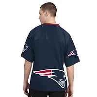 Men's Starter Navy/White New England Patriots Short Sleeve & Long T-Shirt Combo Pack