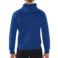 Sweat à capuche entièrement zippé Starter Royal New England Patriots Gridiron Classics post-saison pour hommes