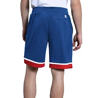 Short en maille Starter Royal New England Patriots Throwback Power Play pour homme