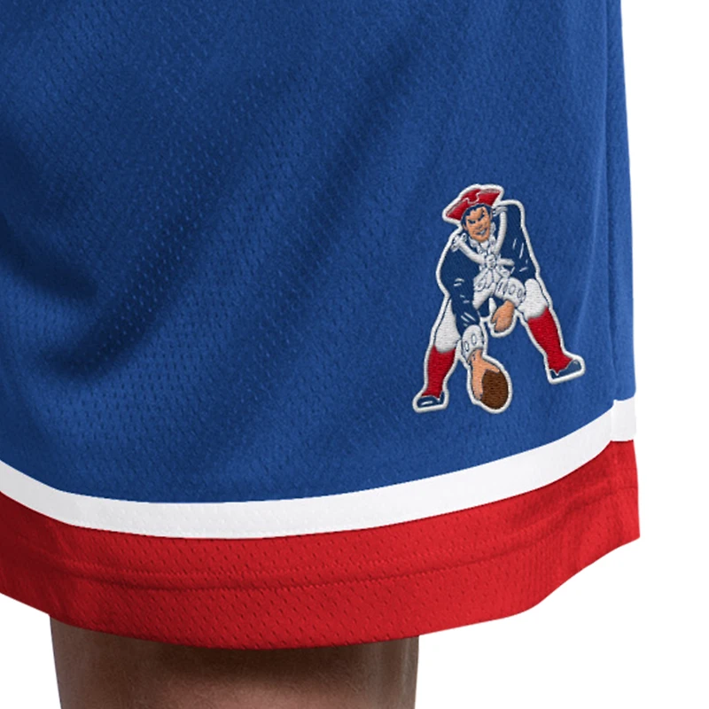 Short en maille Starter Royal New England Patriots Throwback Power Play pour homme