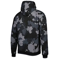 Sweat à capuche The Wild Collective New England Patriots camouflage noir pour homme