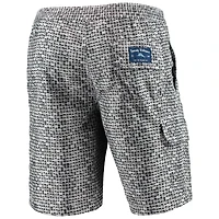 Men's Tommy Bahama Gray New England Patriots Baja Geo Wave Swim Shorts