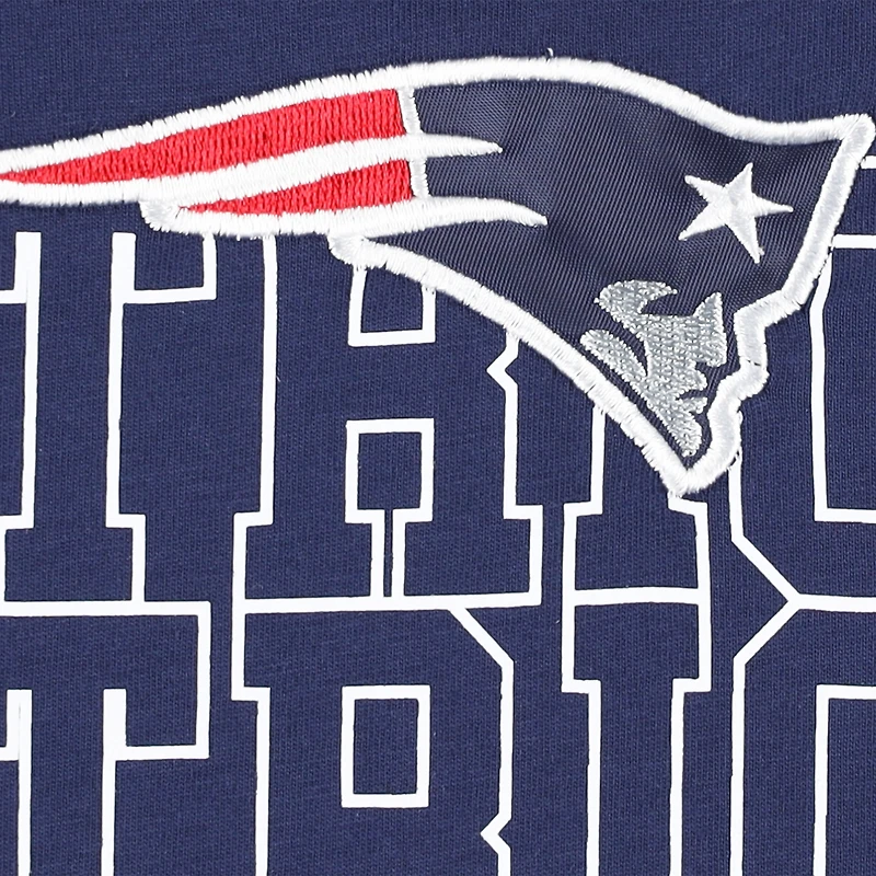 T-shirt Tommy Hilfiger bleu marine New England Patriots Liam pour homme