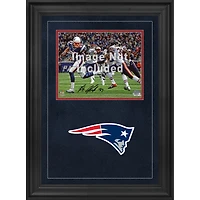 New England Patriots 8'' x 10'' Deluxe Horizontal Photograph Frame with Team Logo