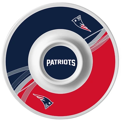 Plateau de chips et trempettes dynamiques New England Patriots